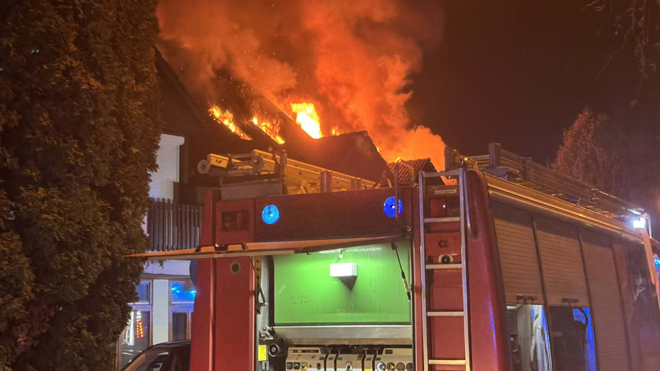 Budakeszi tűz 2026. február 13-án