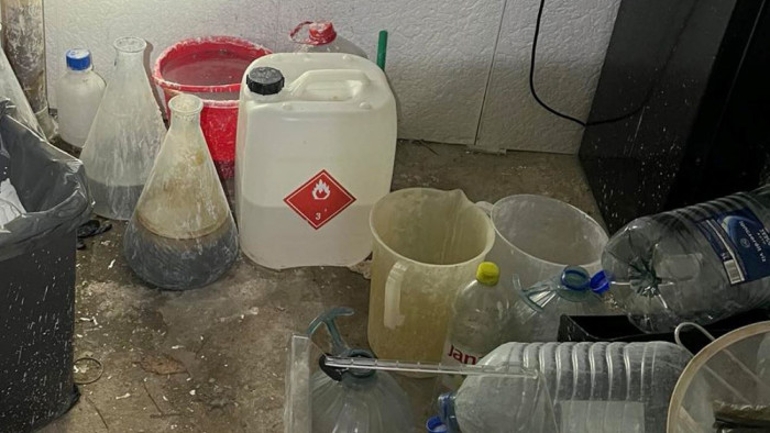 Droglabort számoltak fel Budakeszin – videó