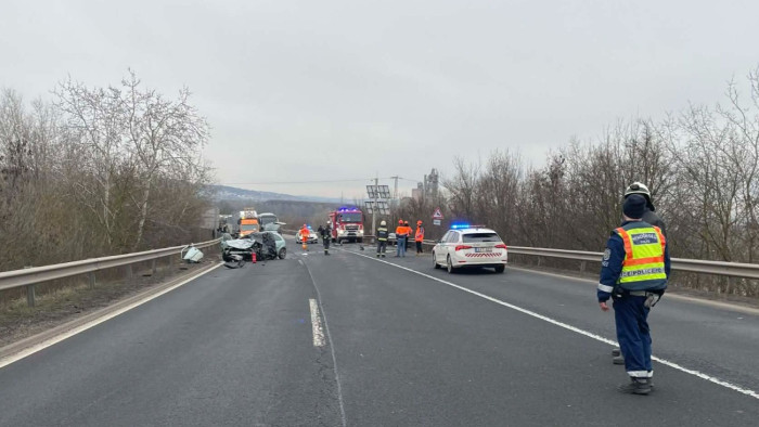Tragédia az M2-es autóúton