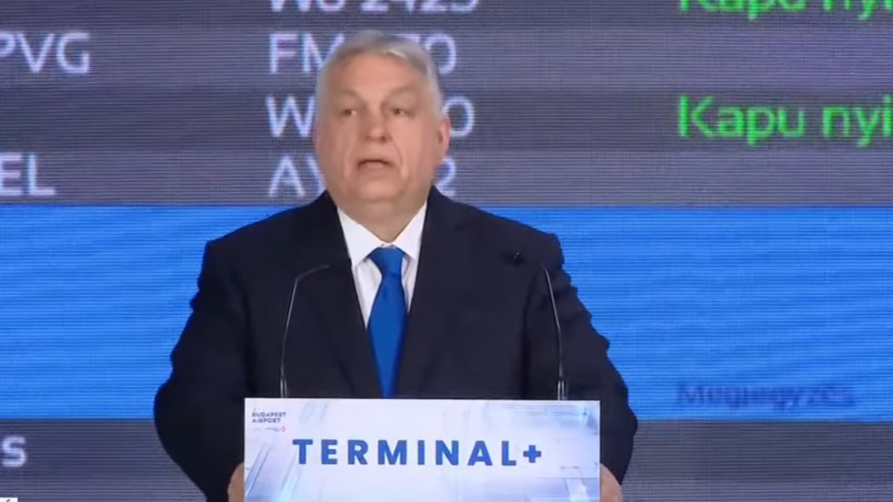 Orbán Viktor: ma itt megalapítjuk a Liszt Ferenc Nemzetközi Repülőtér harmadik terminálját
