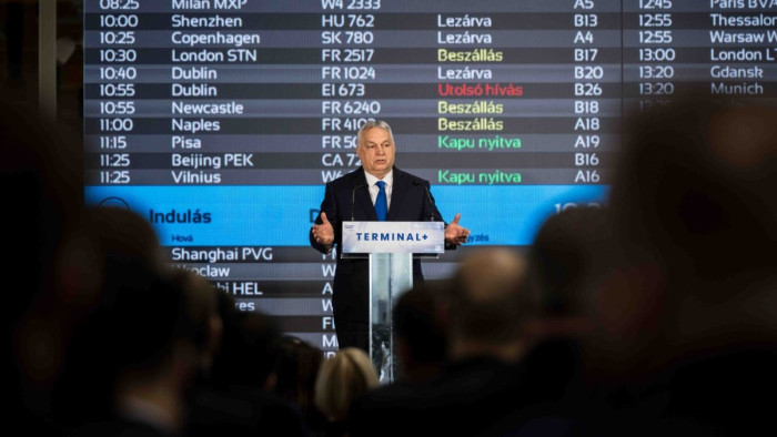 Orbán Viktor: ma itt megalapítjuk a Liszt Ferenc Nemzetközi Repülőtér harmadik terminálját