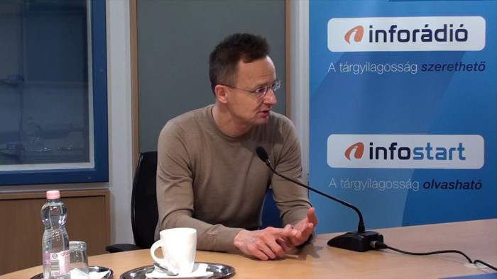 Szijjártó Péter: Ukrajna mindent egy lapra tesz fel, hogy ukránbarát magyar kormány legyen