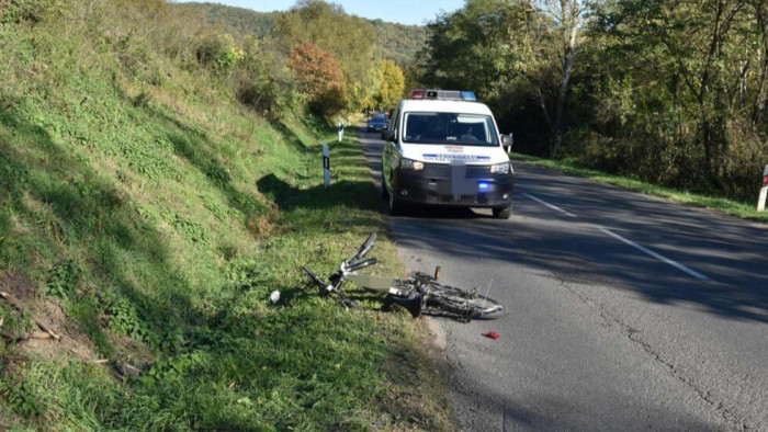 Elütötte a biciklist, aztán otthagyta