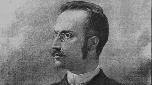 Berzeviczy Albert egy 1883-as fotón.