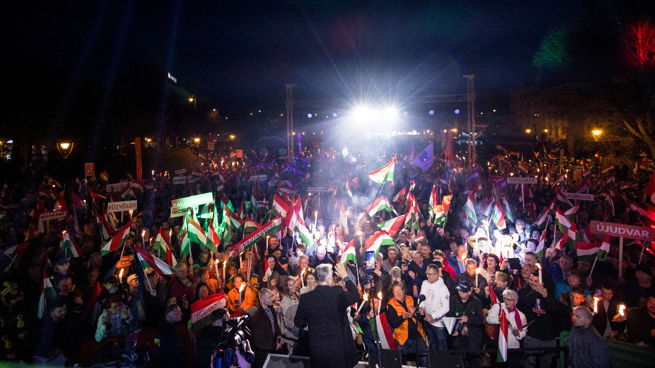 Orbán Vikotr a tiszásokat is megszólította Nagykanizsán