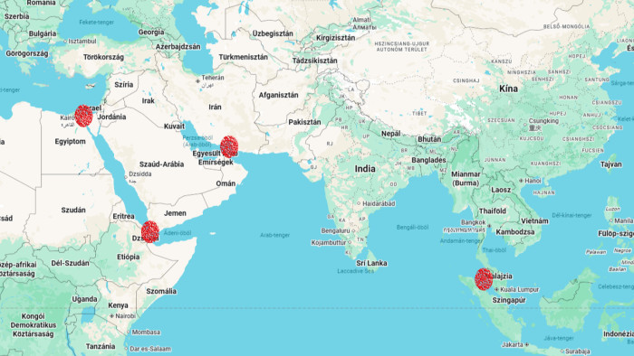 Energiahordozók kereskedelme: több tengeri fojtópontnál is gond van már – térkép