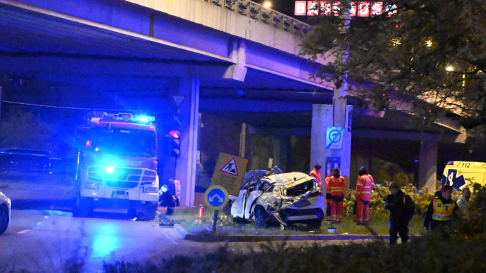 Hátborzongató videó a Váci úti autós tragédiáról, lassítva is megmutatták az ütközést