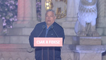 Orbán Viktor a Fidesz kampányzáróján: olyan győzelmet aratunk, amivel mindenkit meglepünk vasárnap
