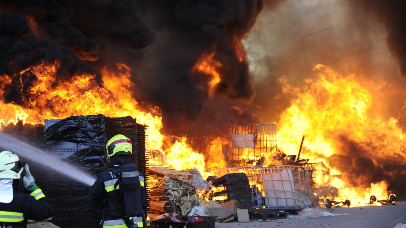 Nagy tűz Kecskeméten – fotók