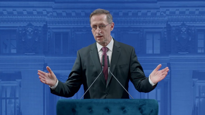 Varga Mihály beszélt a jegybank új szerepéről a Lámfalussy-díj átadóján