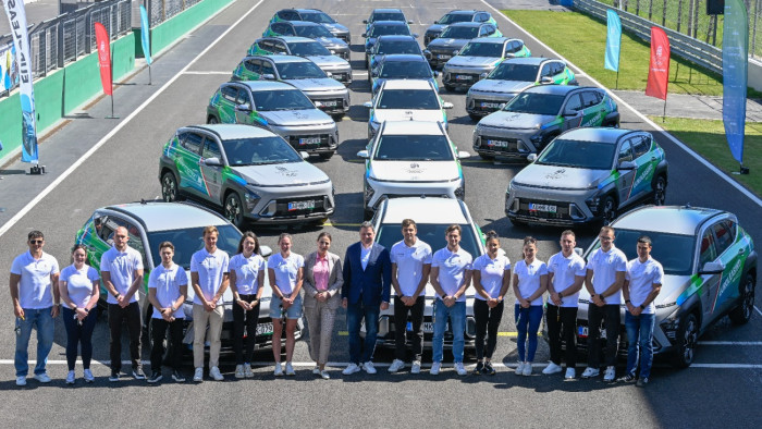 Sztársportolók a Hungaroringen: mindannyian új autóval távoztak
