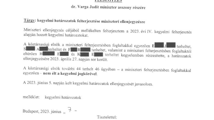 Máris reagált a Fidesz a kegyelmi ügyben kiadott dokumentumok tartalmára
