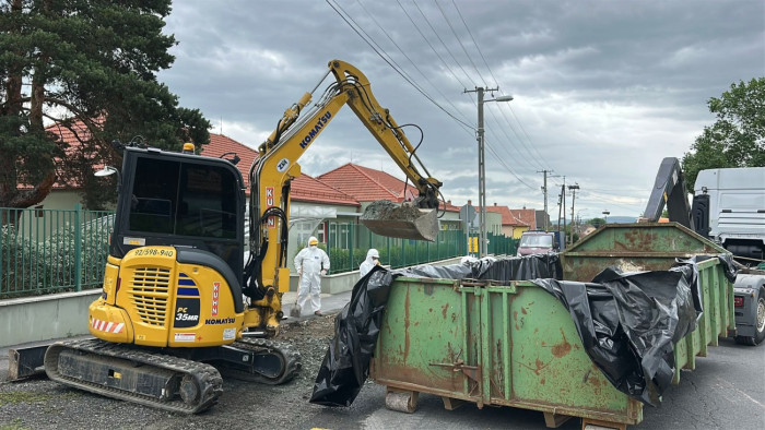 Azbeszt – Nem gatyázott Zalaegerszeg, felszedett két teljes utcát