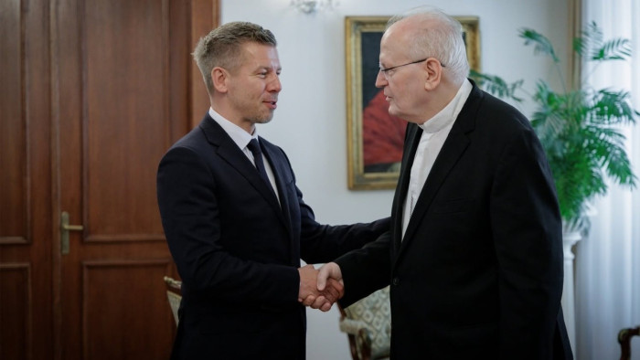Magyar Péter Erdő Péternél tájékozódott