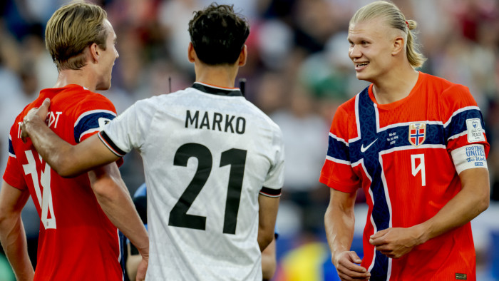 Erling Haaland is óriási dobással mutatkozott be a foci-vb-n