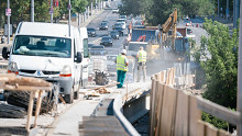 Közölte a BKK, mikorra nyílik meg a Flórián téri felüljáró – képek