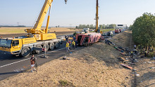 A buszsofőrök túlélték az éjjeli tragédiát