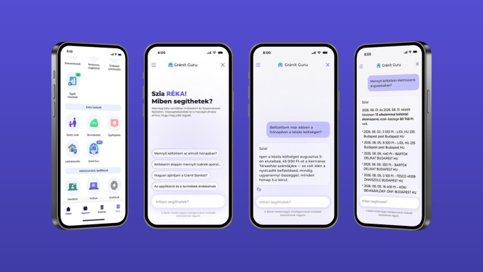 Itt a jövő: a nap 24 órájában áll rendelkezésre a Gránit Bank chat-alapú mobilbankára (x)
