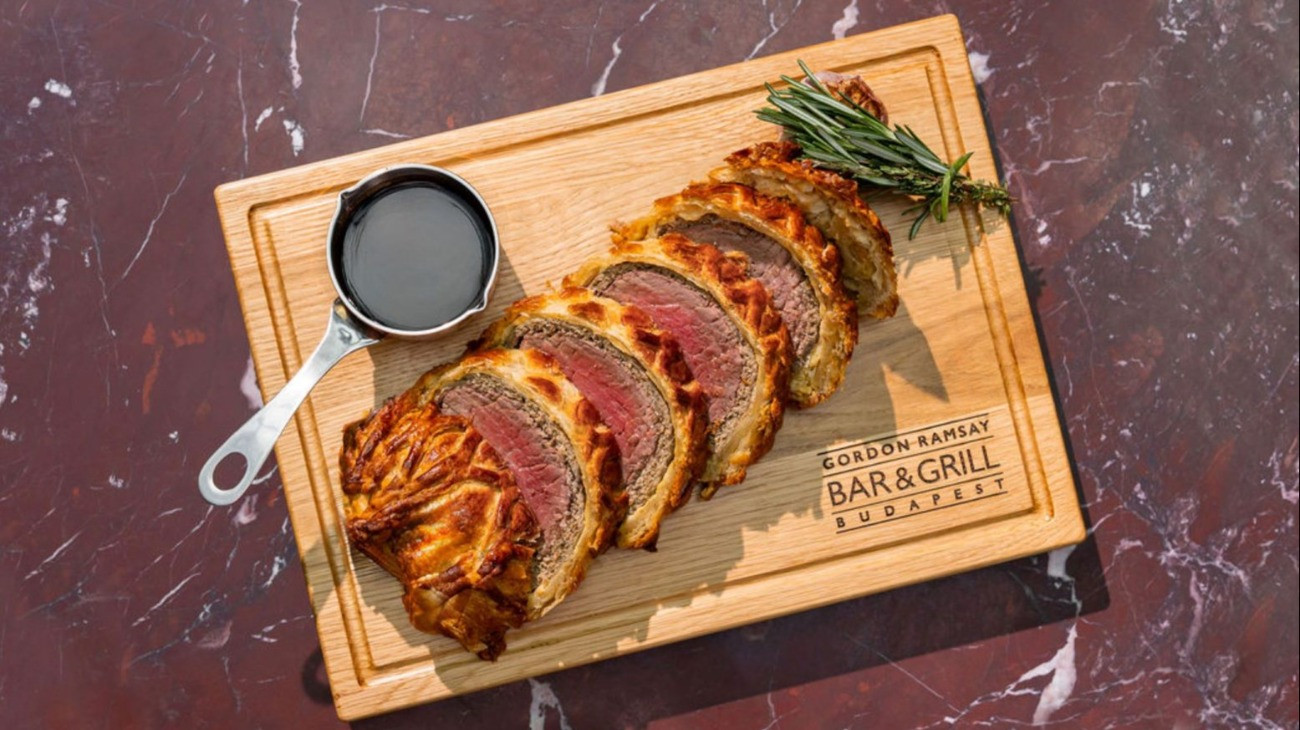 A Budapesten megnyíló Gordon Ramsay Bar & Grill egyik ételfotója.
